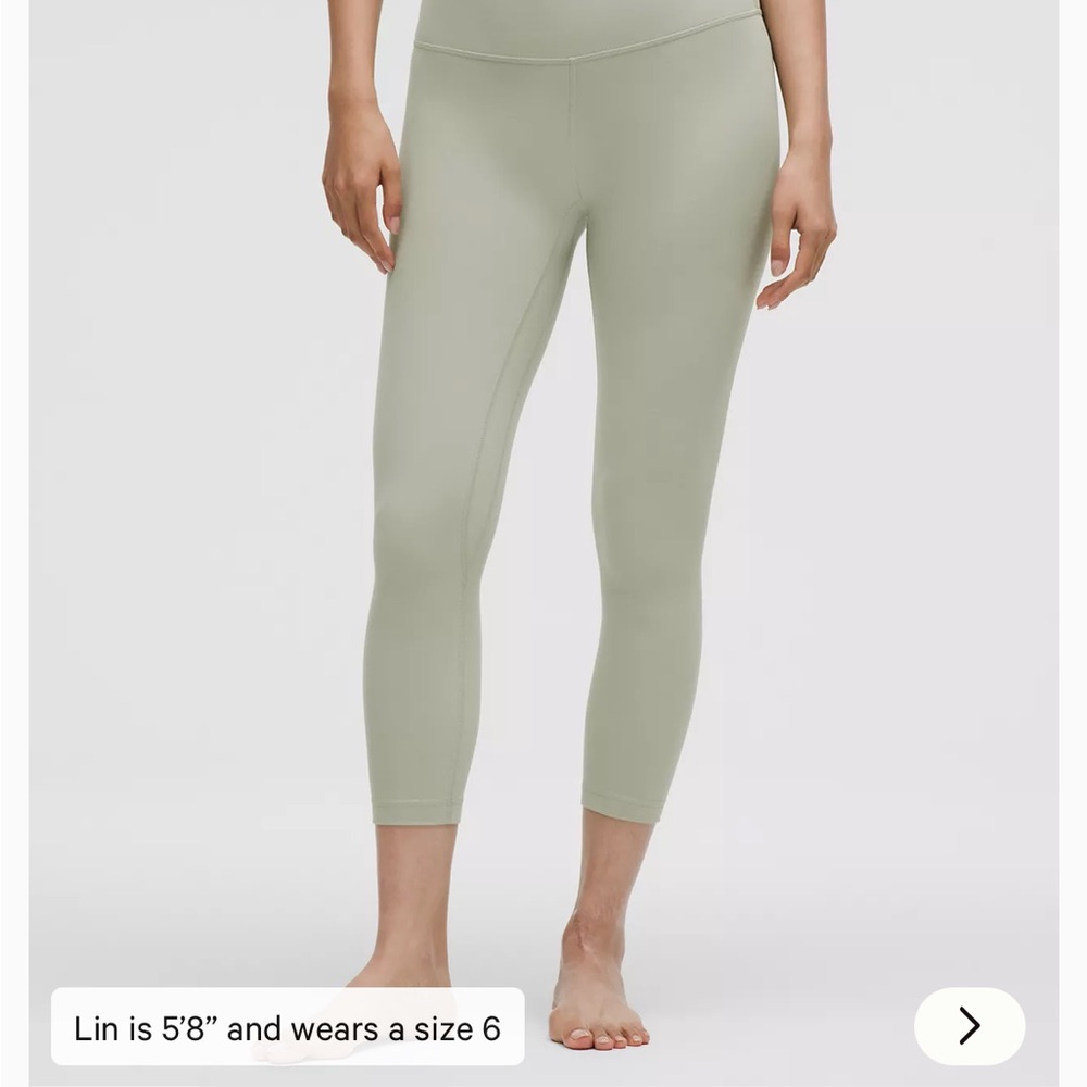Lululemon Align High Rise Cropped Leggings